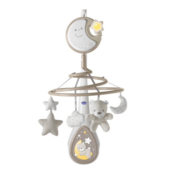 Мобиль на кроватку ночник детский Chicco Next2Dreams